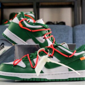 Off-White x Nike SB Dunk Green