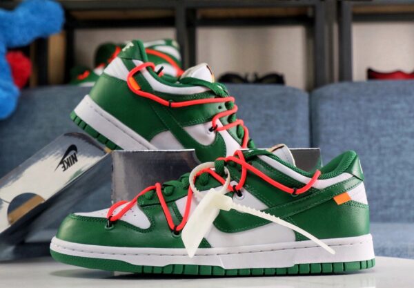 Off-White x Nike SB Dunk Green