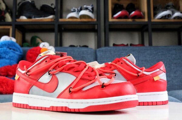 Off White X Nike SB Dunk University Red 2019