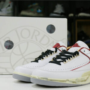 Off-White x Air Jordan 2 Retro Low White/Red