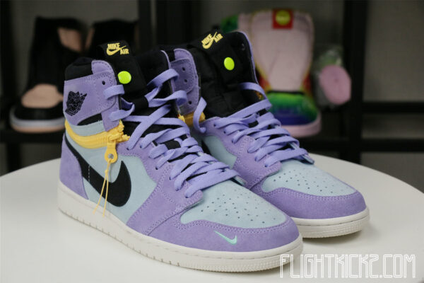 Jordan 1 Switch Purple Pulse Black