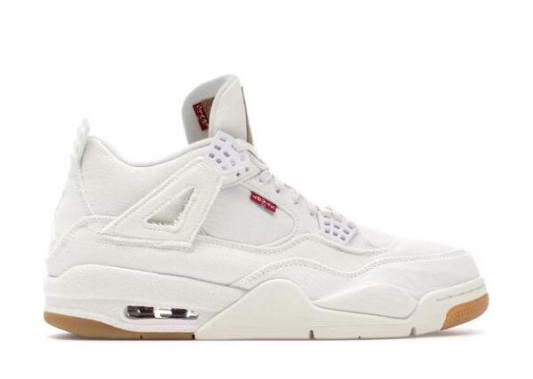 Air Jordan 4 Retro Levi's White (Levi's Tag)