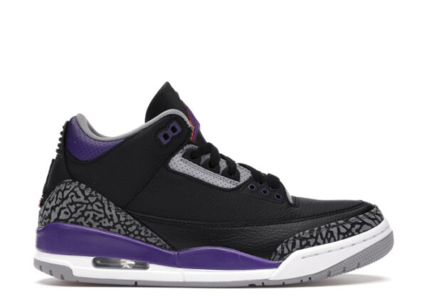 Jordan 3 Retro Court Purple