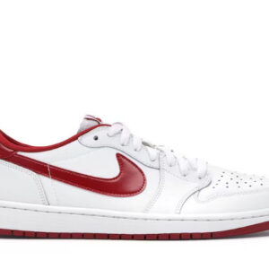 Air Jordan 1 Retro Low White Varsity Red