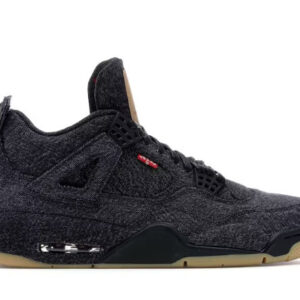 Air Jordan 4 Retro Levi's Black (Levi's Tag)