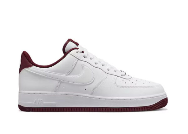 Nike Air Force 1 Low '07 White Dark Beetroot