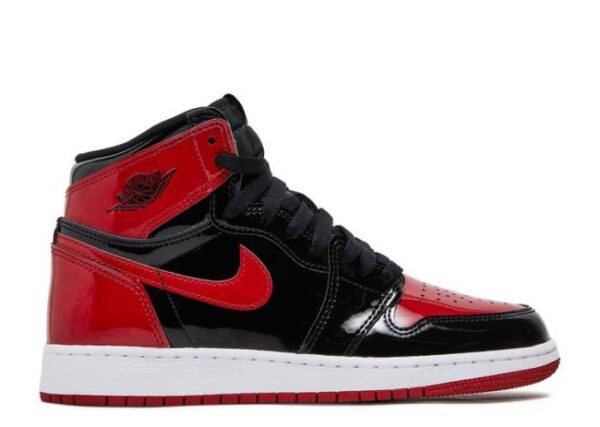 Air Jordan 1 Retro High OG GS Patent Bred (FK's A1 Batch)