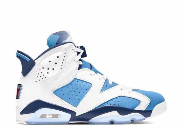 Air Jordan 6 UNC White