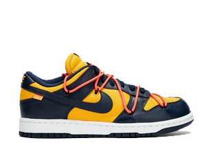 Off-White x Nike Dunk Low “Michigan” 2019(FK's A1 Batch)