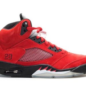 Air Jordan 5 Retro Raging Bull Red Suede