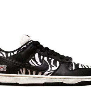 Nike SB Dunk Low Quartersnacks Zebra