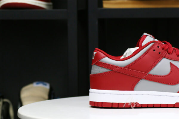 Nike Dunk Low Retro Medium Grey Varsity Red UNLV (2021)(FK's A1 Batch) - Image 9